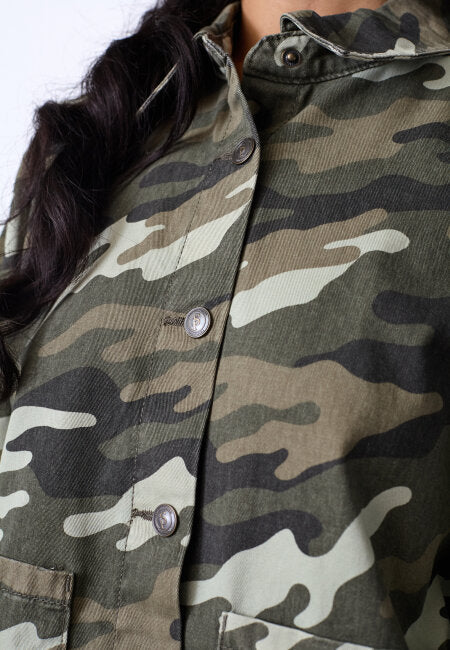 SISTERS POINT CAMO JAKKE
