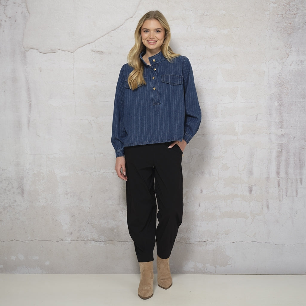 PREPAIR DENIM SKJORTE