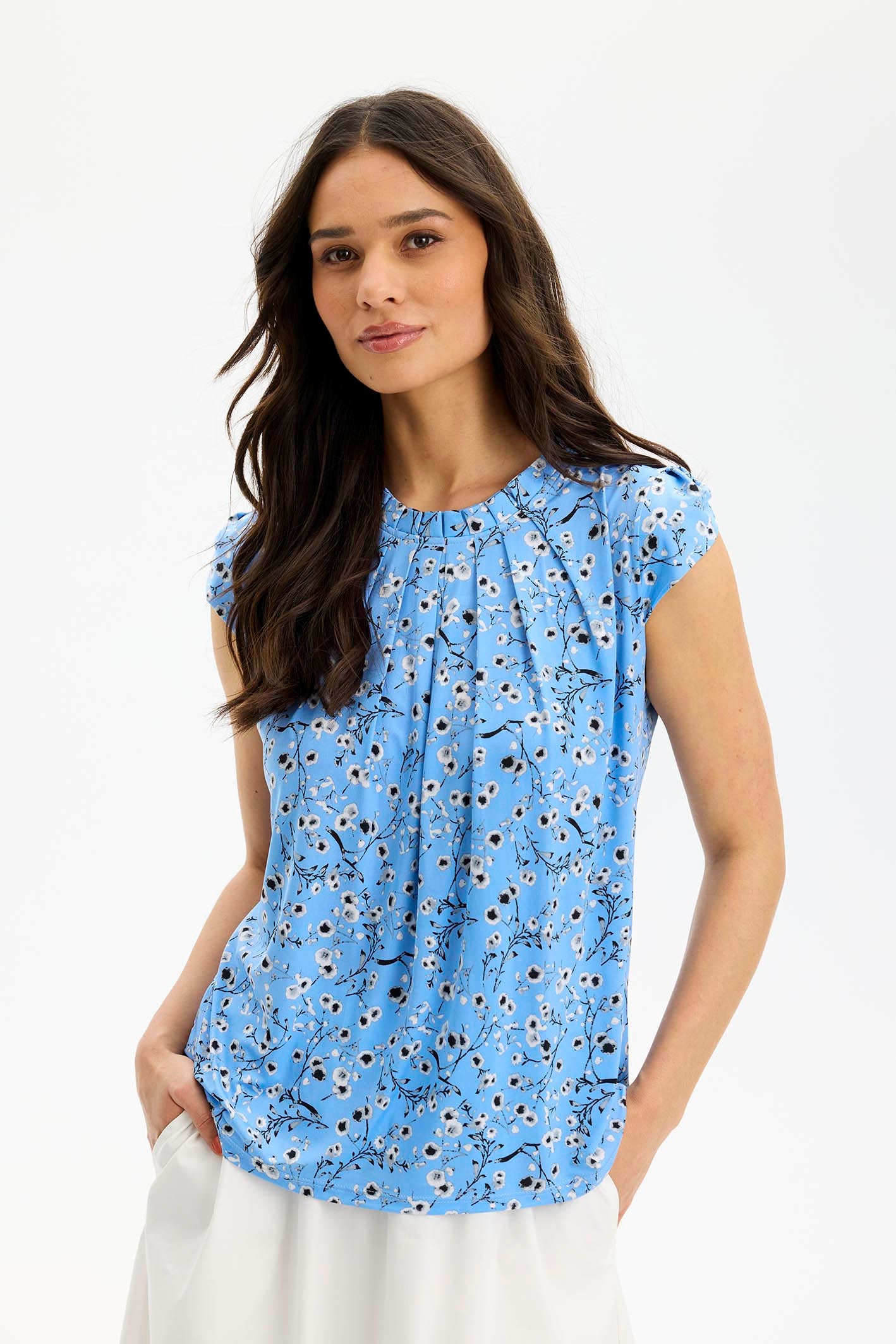 IN FRONT BLUSE M. MØNSTER