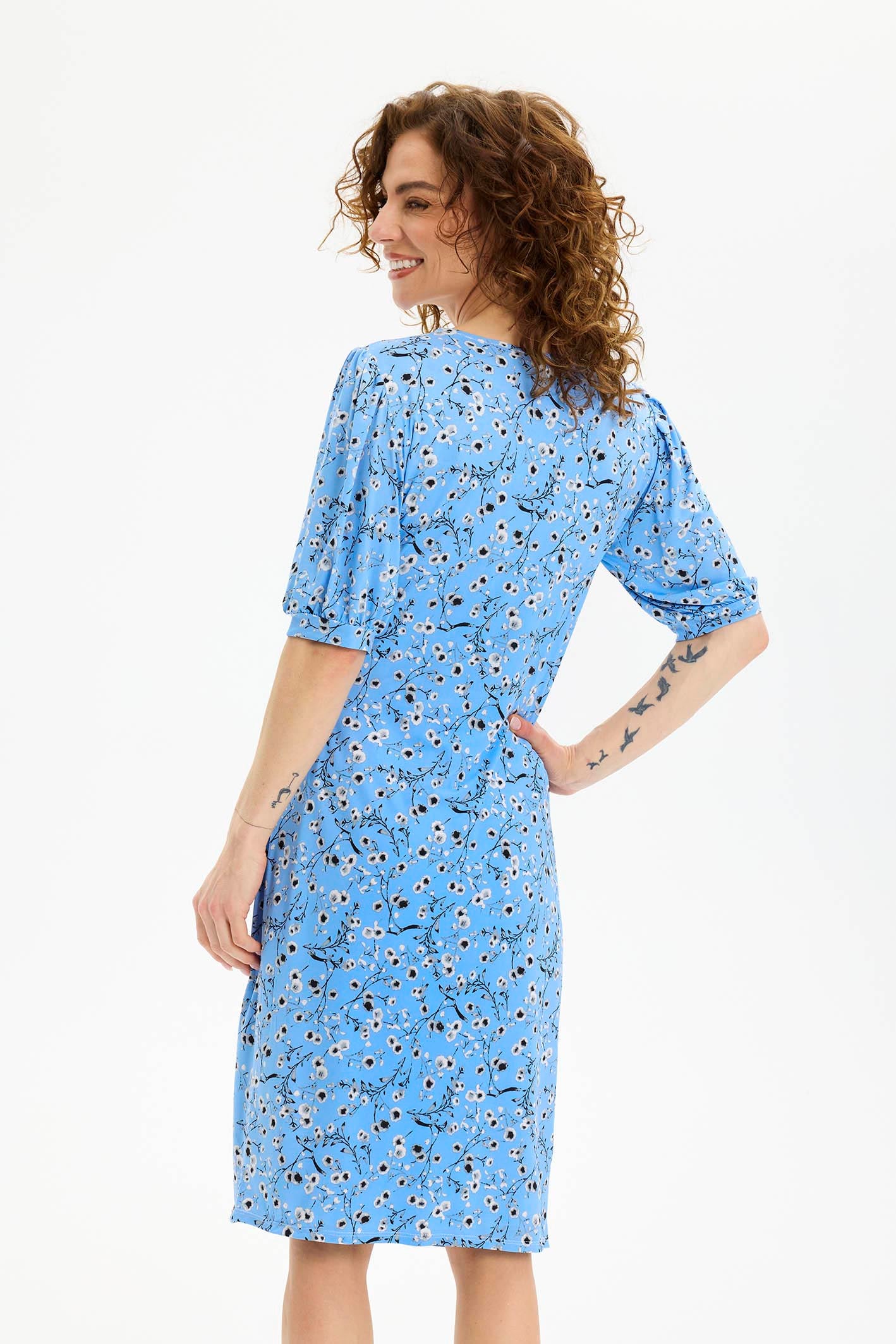 IN FRONT KJOLE M. MØNSTER