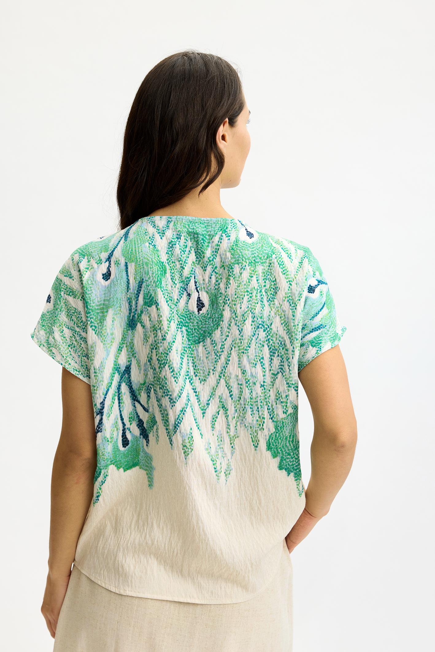 IN FRONT BLUSE