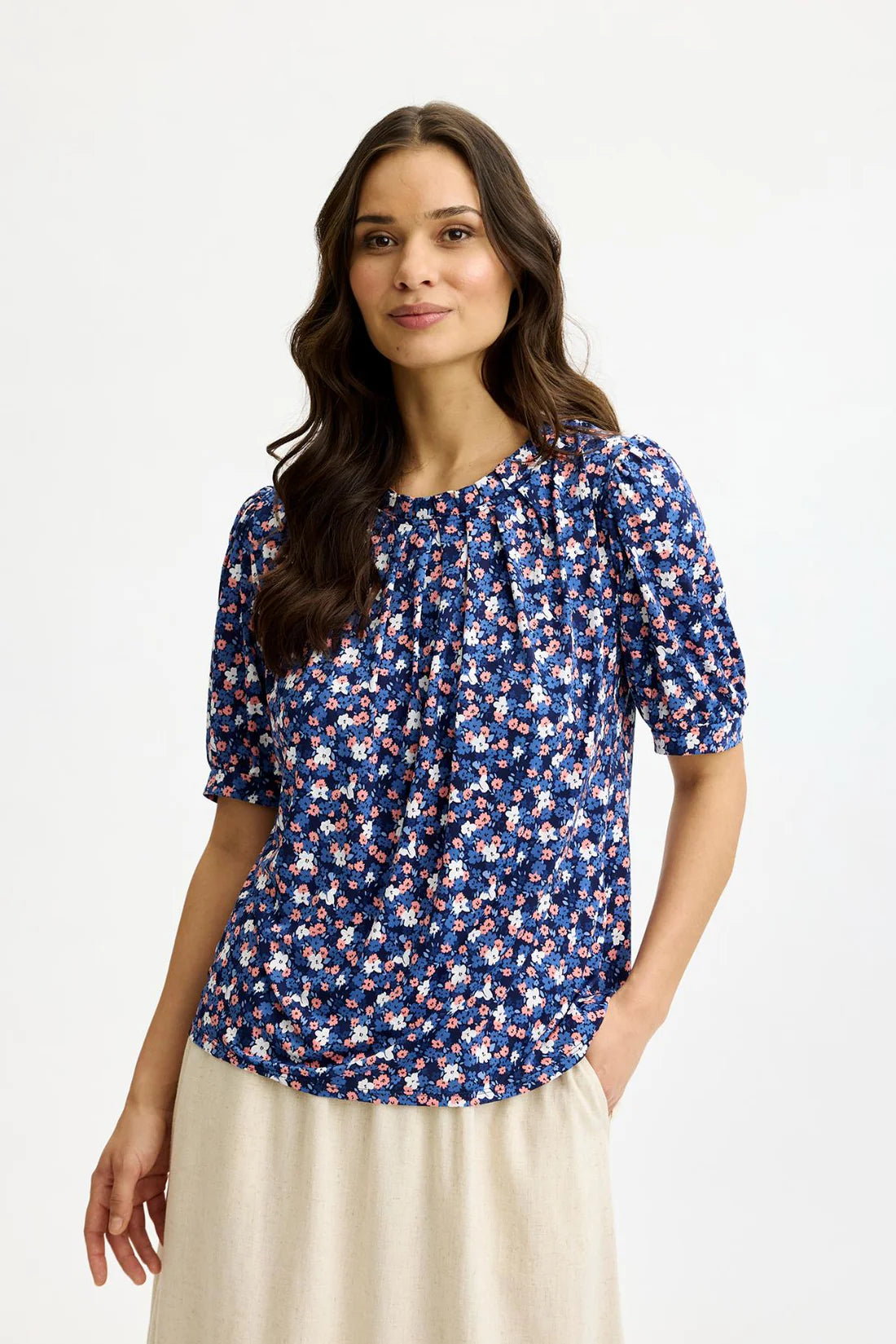 IN FRONT BLUSE