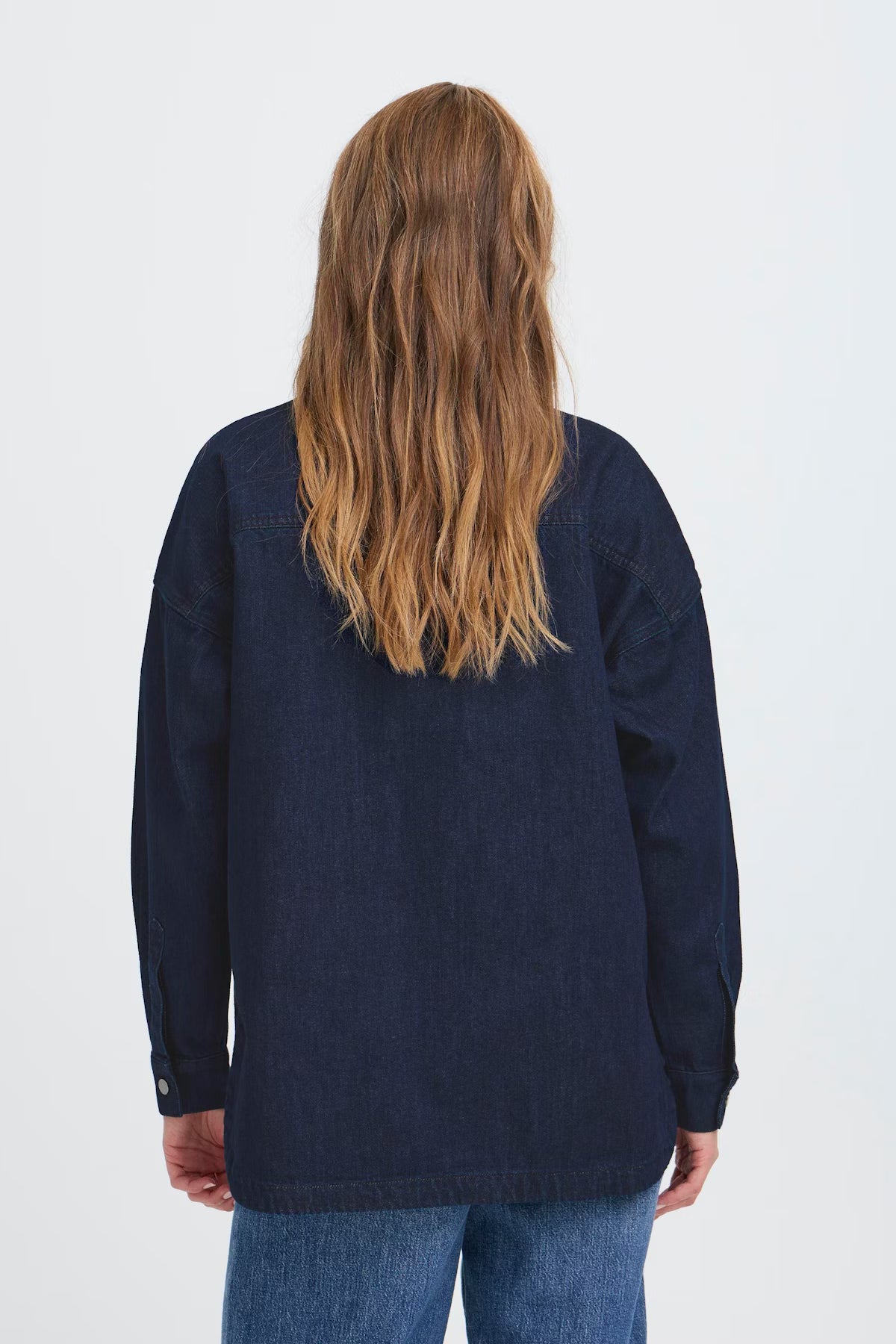 PULZ DENIM SKJORTE