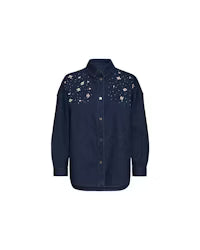 PULZ DENIM SKJORTE