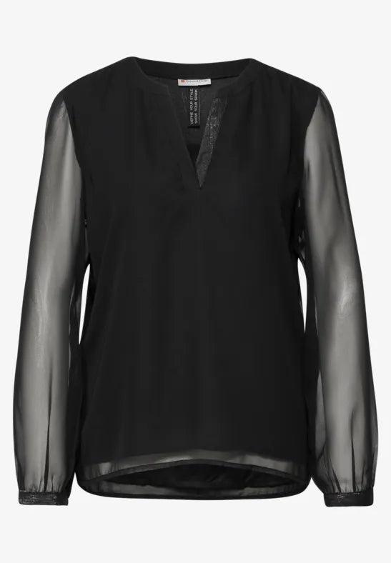 STREET ONE CHIFFONBLUSE