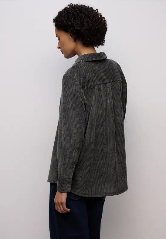 STREET ONE FLØJELS SKJORTE