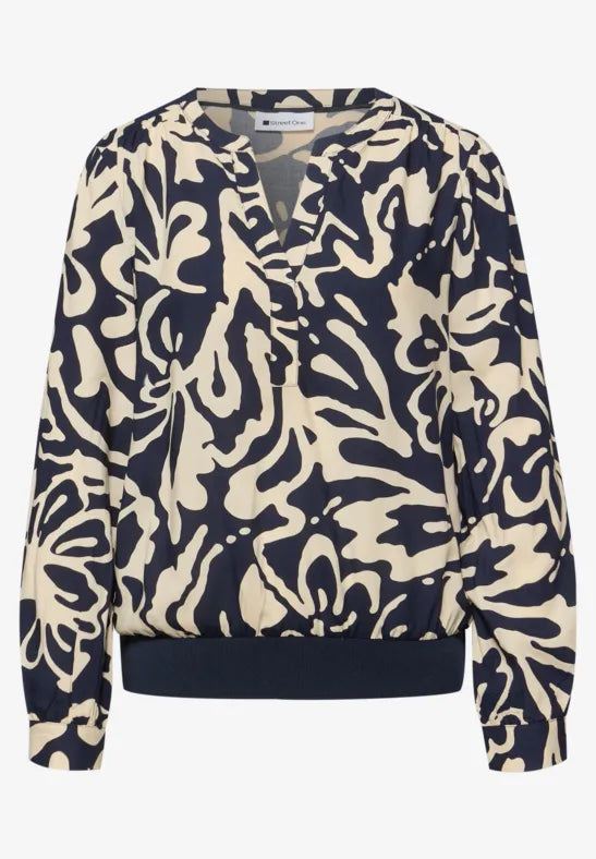 STREET ONE BLUSE M. MØNSTER