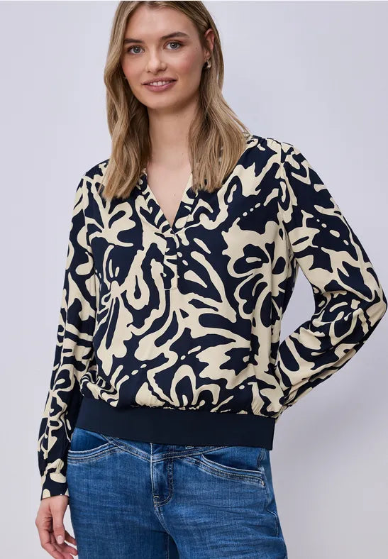 STREET ONE BLUSE M. MØNSTER