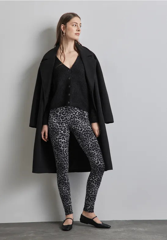 STREET ONE DYREMØNSTER KEGGINGS