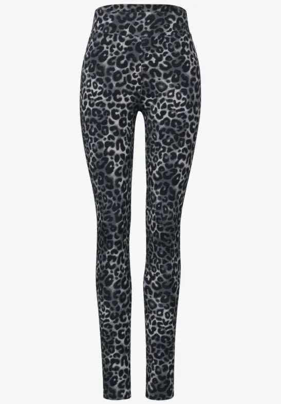 STREET ONE DYREMØNSTER KEGGINGS