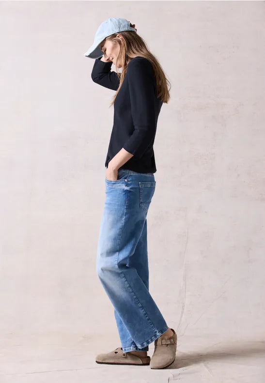 CECIL STRIK BLUSE