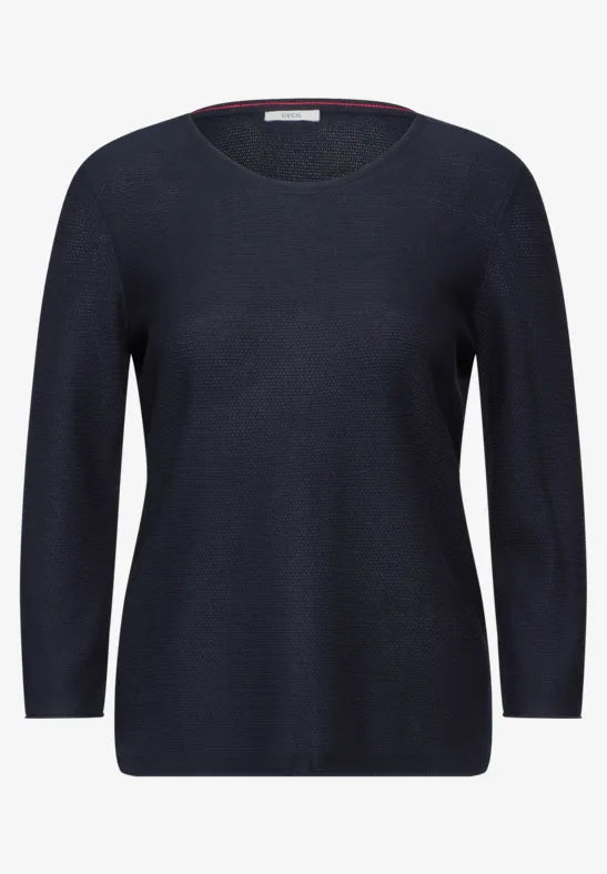 CECIL STRIK BLUSE