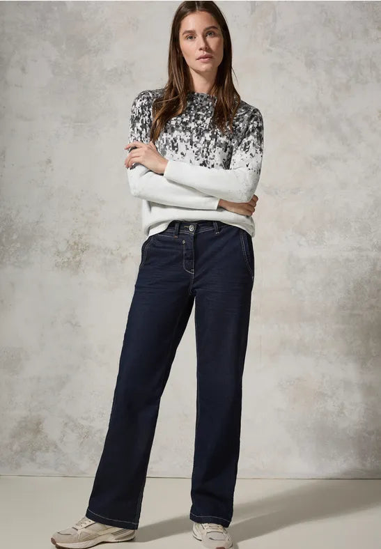 CECIL STRIK BLUSE