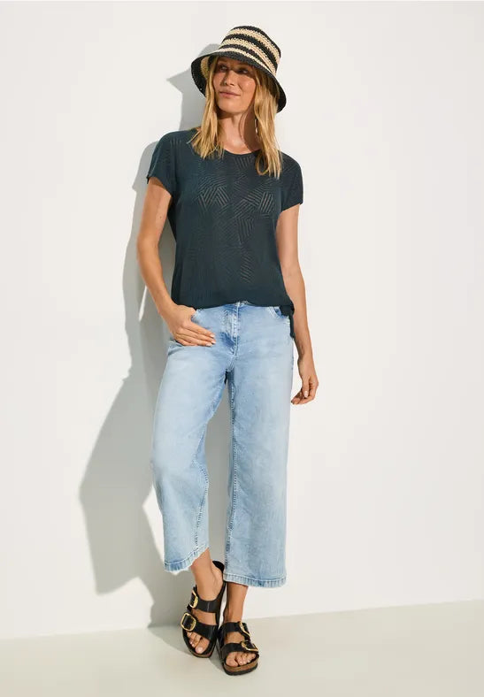 CECIL T-SHIRT M BINDEBÅND