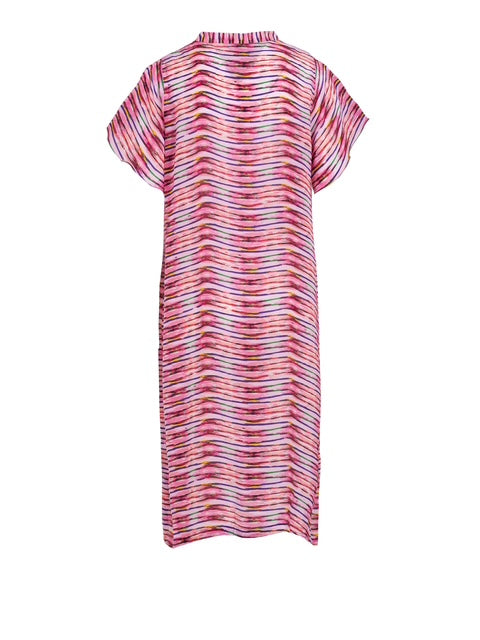 PEACH HEART JOY - MONICA - FRUIT STRIPE - KJOLE