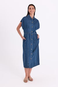 FREEQUENT DENIM KJOLE