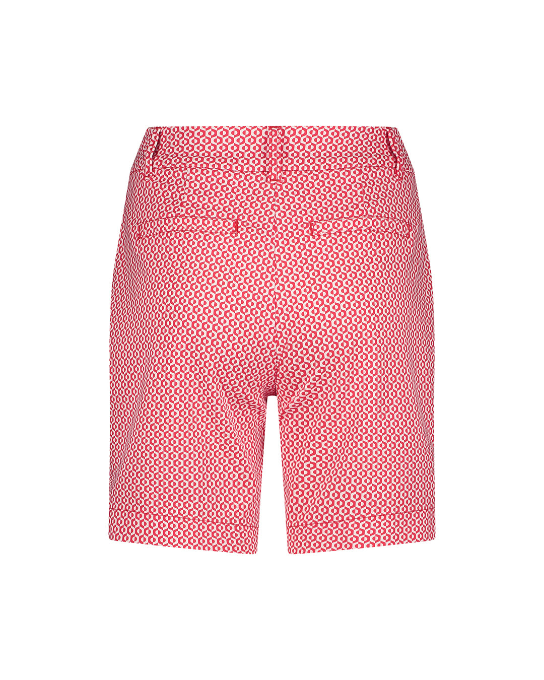 RED BUTON SHORTS DOT