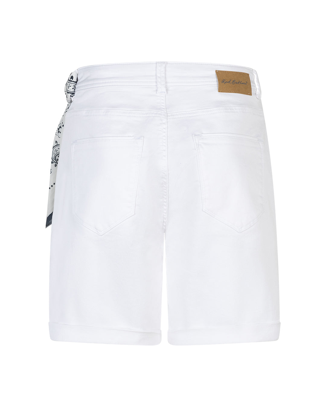 RED BUTTON SHORTS