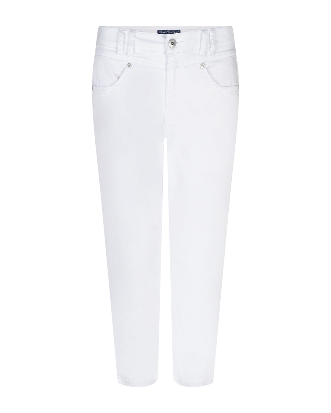 RED BUTTON CAPRI