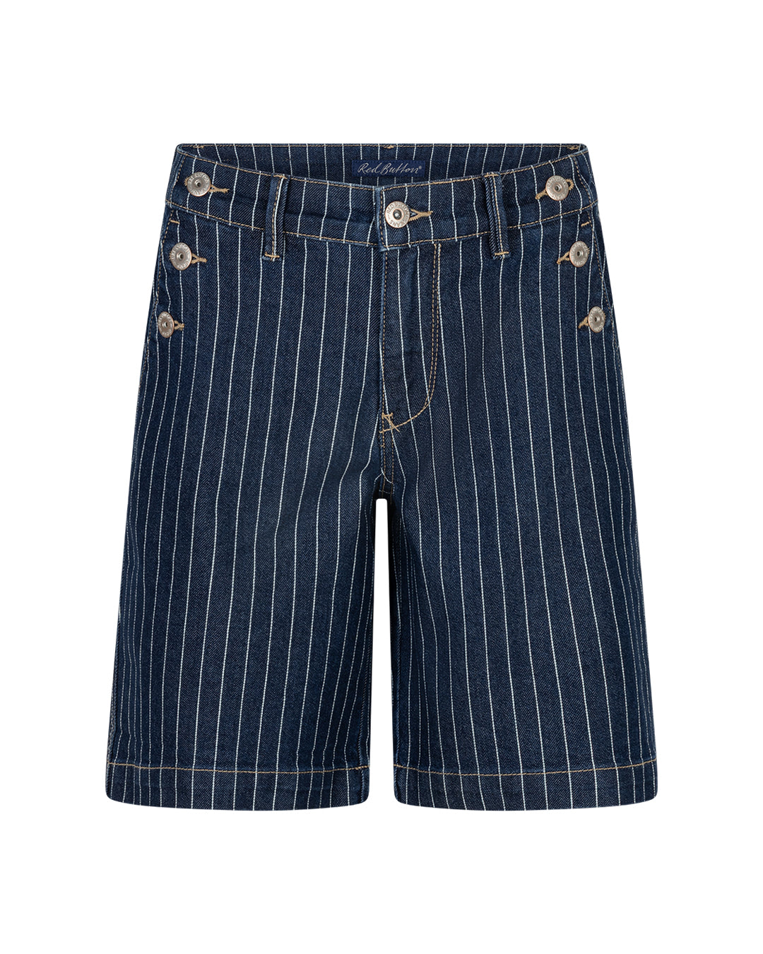 RED BUTTON SHORTS