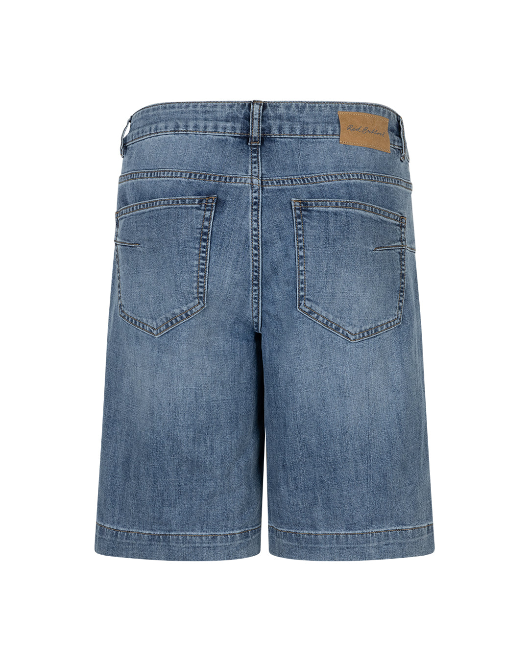 RED BUTTON SHORTS