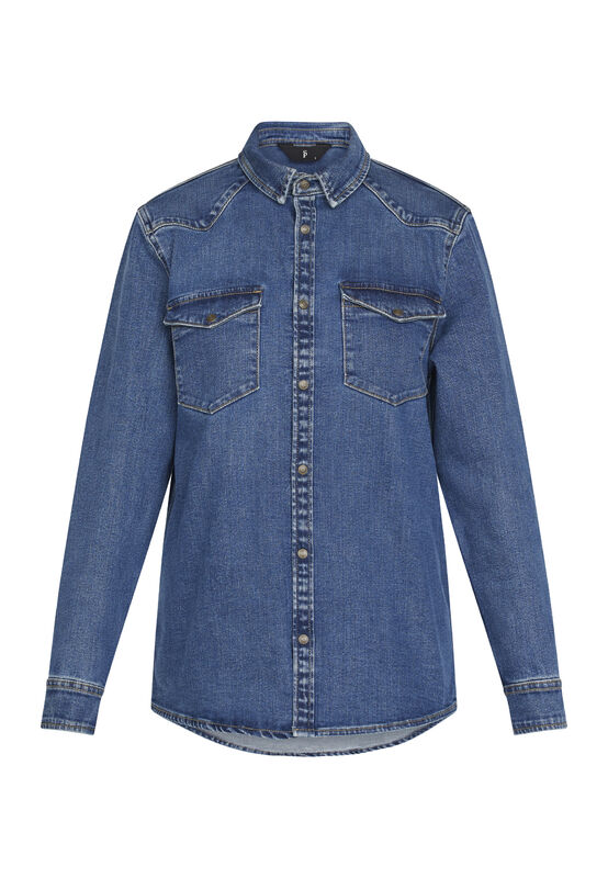 SISTERS POINT SKJORTE DENIM