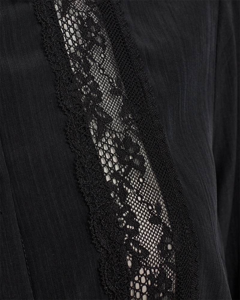 FREEQUENT SORT SKJORTE