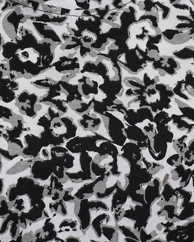 FREEQUENT T SHIRT PRINT BLOMST