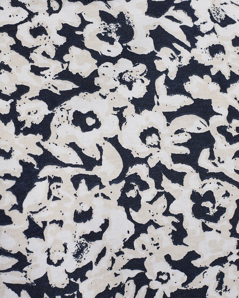 FREEQUENT T SHIRT PRINT BLOMST