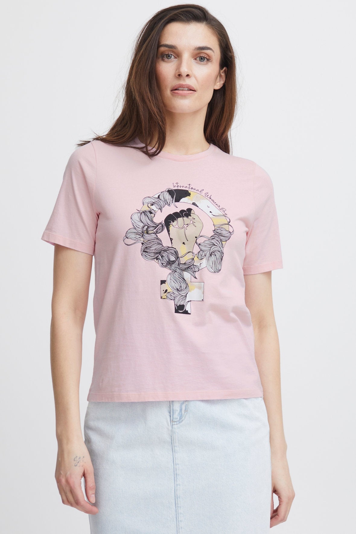 PULZ T SHIRT M TRYK