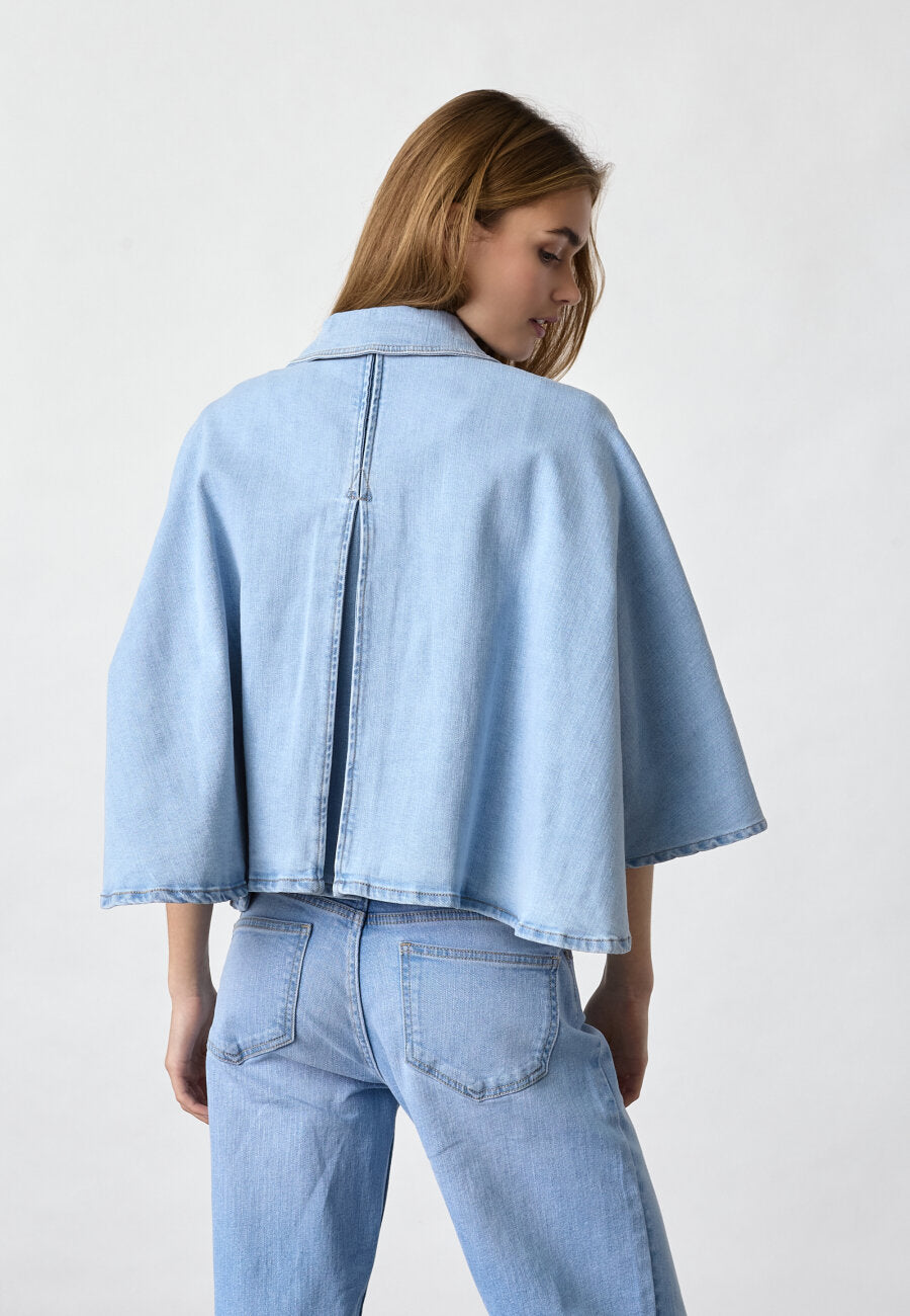 SISTERS POINT DENIM SKJORTE