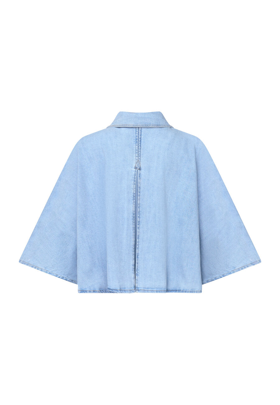 SISTERS POINT DENIM SKJORTE