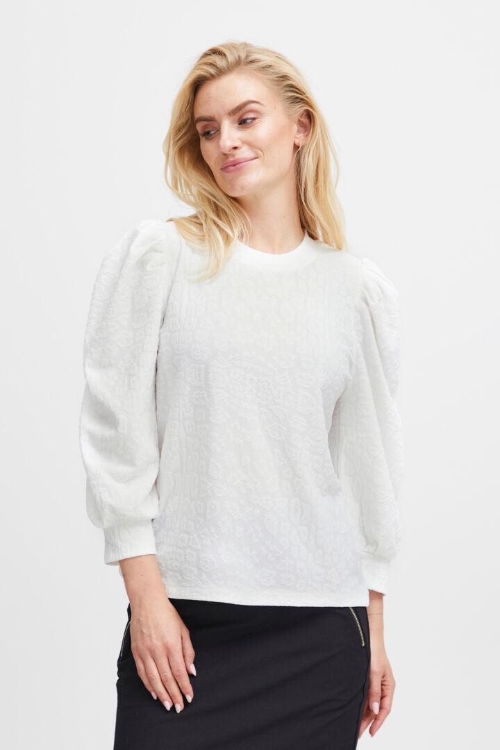 PULZ BLUSE 3/4 ÆRME