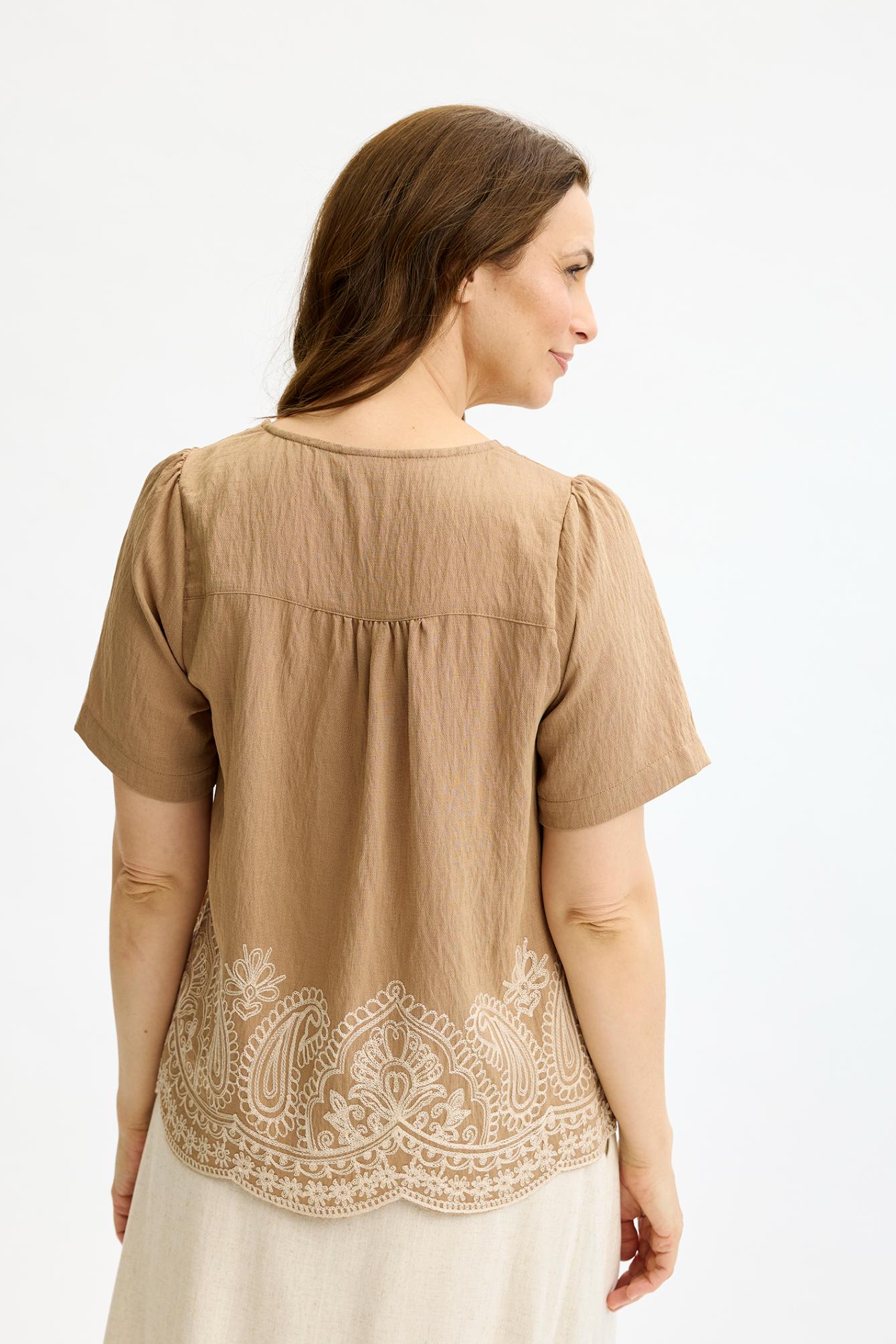 IN FRONT BLUSE