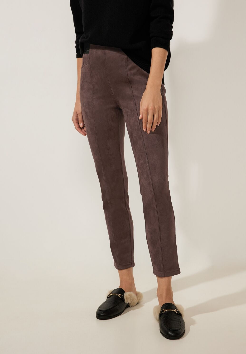 STREET ONE VELOUR LEGGINGS