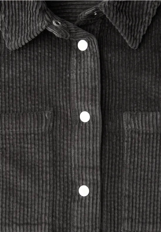 STREET ONE FLØJELS SKJORTE