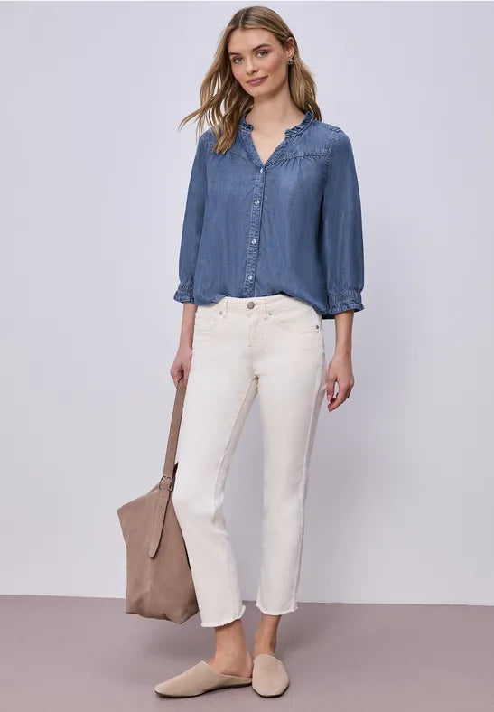 STREET ONE DENIM SKJORTE