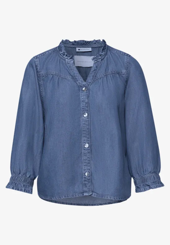 STREET ONE DENIM SKJORTE