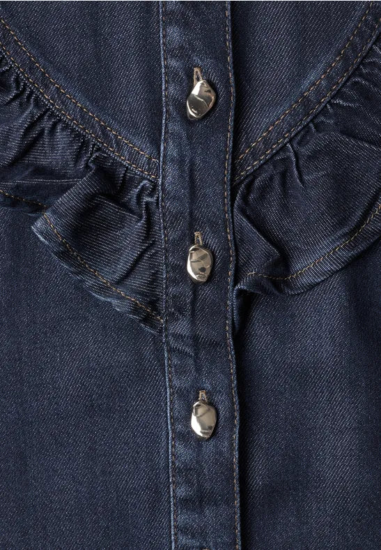 STREET ONE BLUSE DENIM