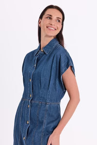 FREEQUENT DENIM KJOLE