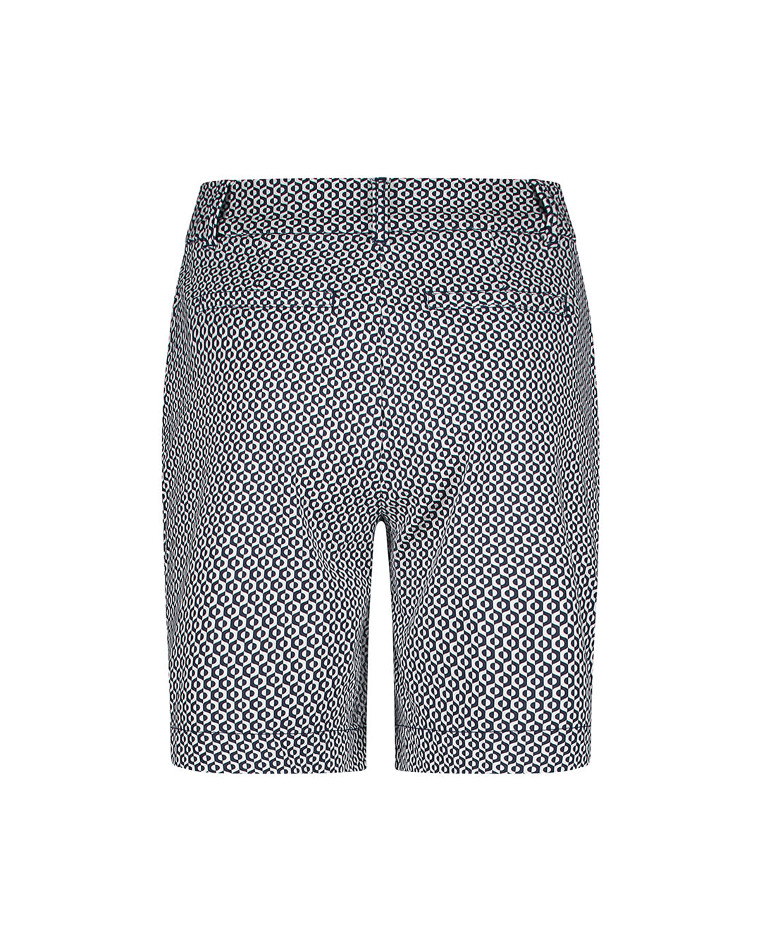 RED BUTON SHORTS DOT