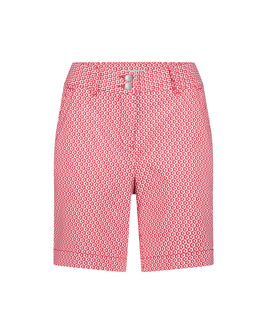 RED BUTON SHORTS DOT