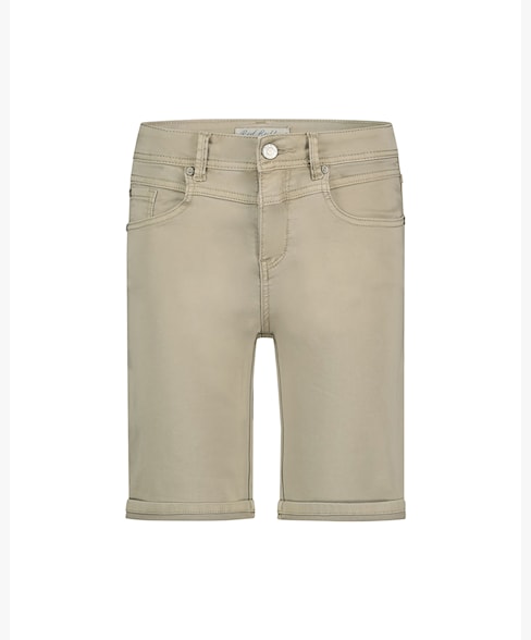 RED BUTTON SHORTS