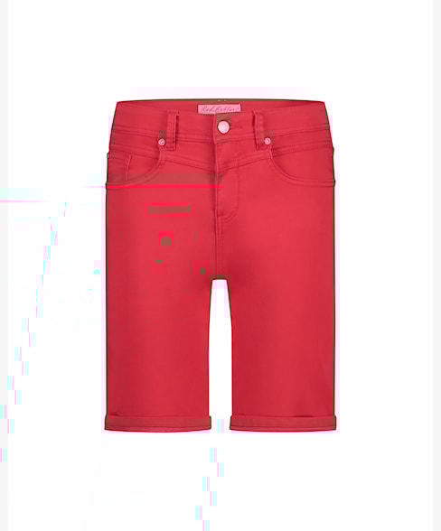 RED BUTTON SHORTS