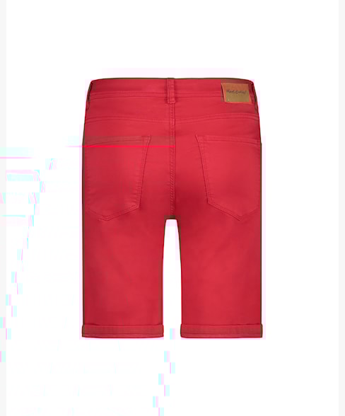 RED BUTTON SHORTS