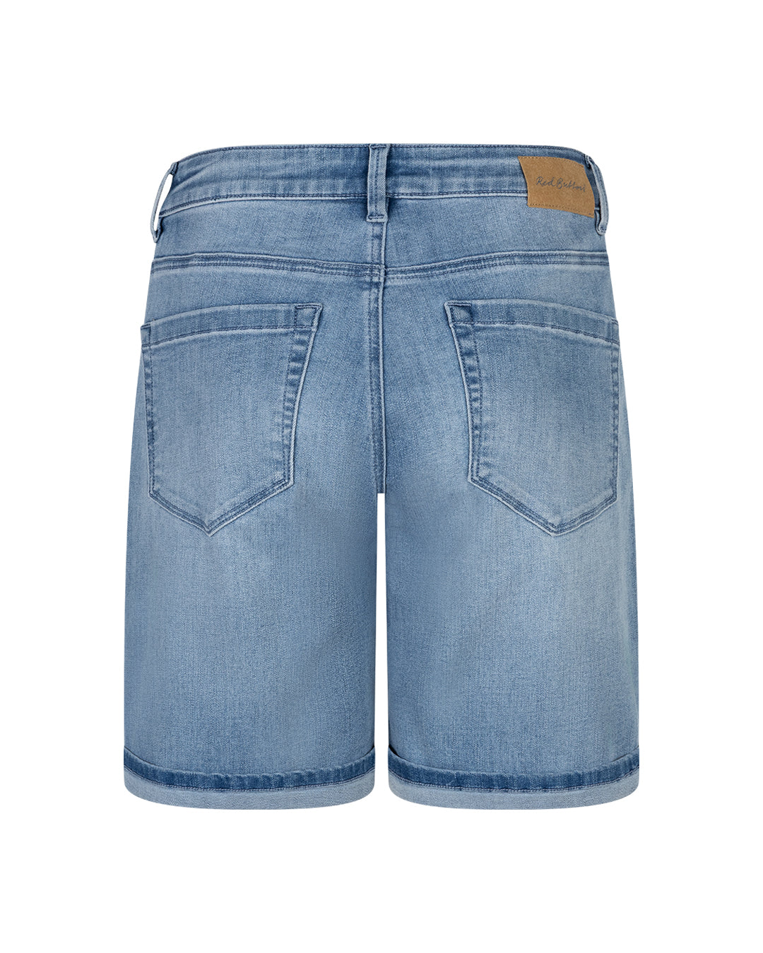 RED BUTTON SHORTS