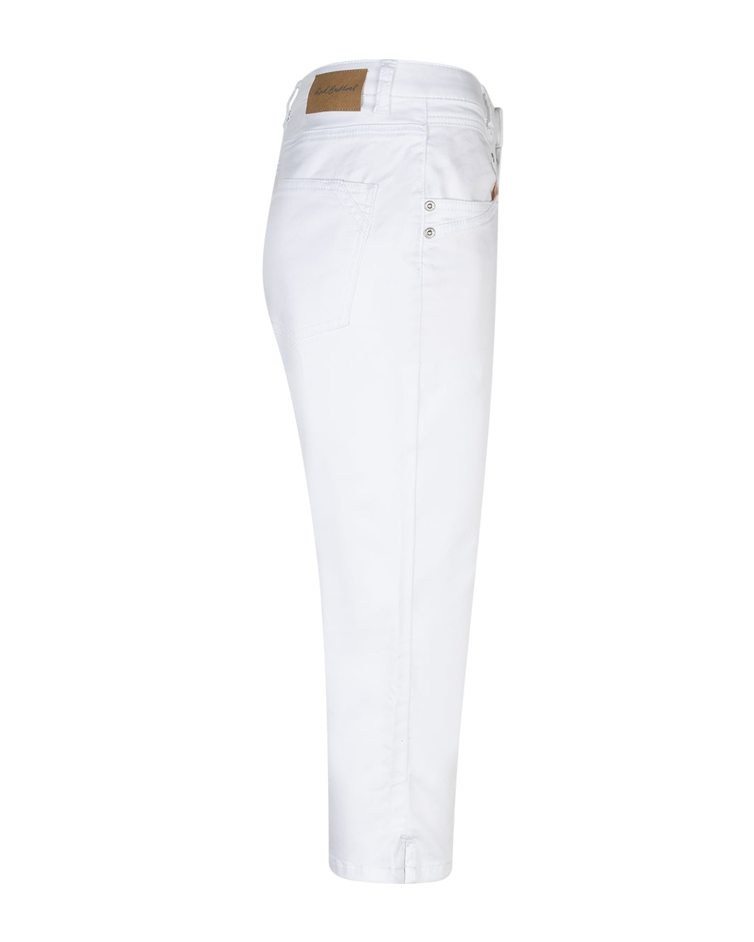 RED BUTTON CAPRI