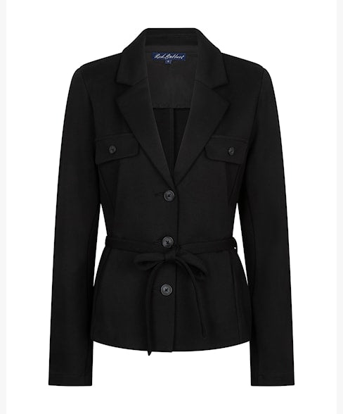 RED BUTTON BLAZER