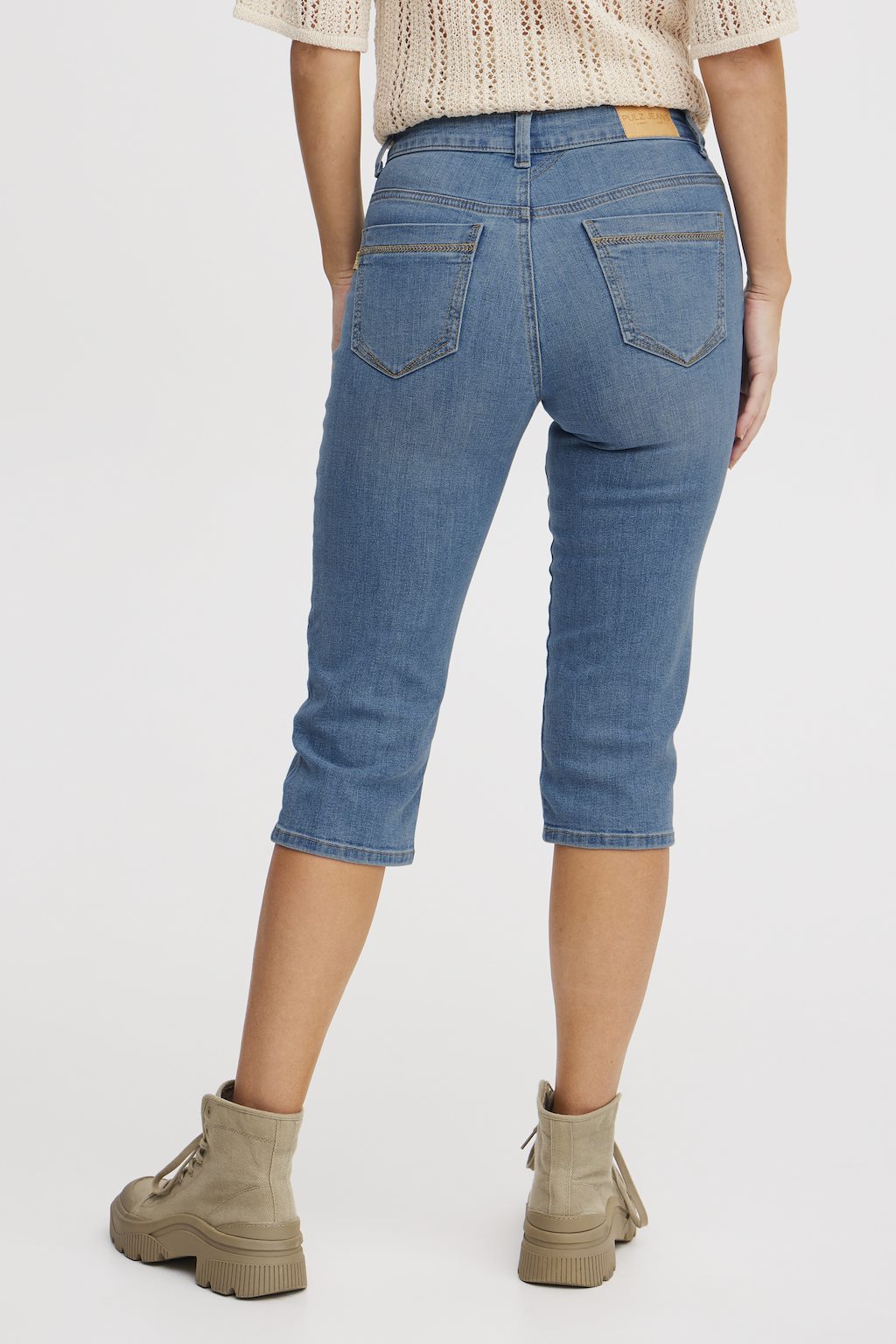 PULZ CAPRI LYS DENIM