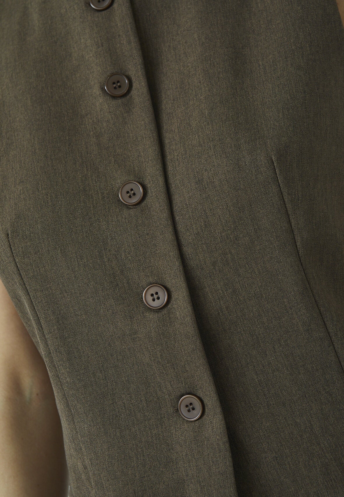 LOVE & DIVINE VEST BRUN